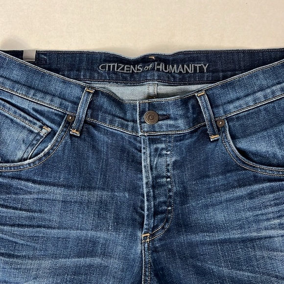 CITIZENS OF HUMANITY JEAN SHORTS SIZE 27 - Picture 4 of 16